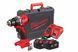 Дриль-шуруповерт акумуляторний безщітковий MILWAUKEE M18 BLDDRC-502С, 60,5Нм (зарядний пристрій М12-18 FС, 2 акумулятори М18 В5