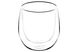 Набор чашек Ardesto с двойными стенками для американо, 120 мл, H 7,5 см, 2 ед, боросиликатное стекло