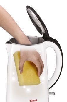 Електрочайник Tefal, 1,7л, Strix, пластик, глянець, білий