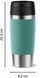 Термочашка Tefal Travel Mug Classic Twist, 360мл, нержавеющая сталь, зеленый