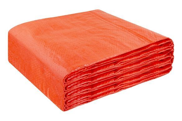 Тент універсальний MASTERTOOL TARPAULIN 10 &times; 12 м 110 г/м&sup2; Orange 89-0012