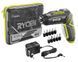 Отвертка аккумуляторная Ryobi R4SDP-L13C 4В, с поворотной ручкой