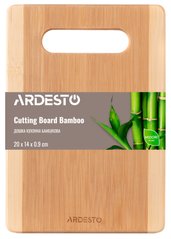Доска кухонная Ardesto Midori, 20*14*0.9 см, бамбук