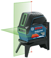 Нивелир лазерный Bosch GCL 2-15G+RM1+кейс, до 15м, ±0,3 мм/м, IP 54, зеленый луч