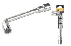Ключ торцевий з отвором L-подібний MASTERTOOL 19 мм CRV 73-4019