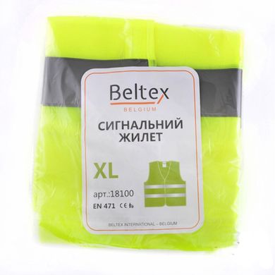 Жилет сигнальный Beltex, размер XL