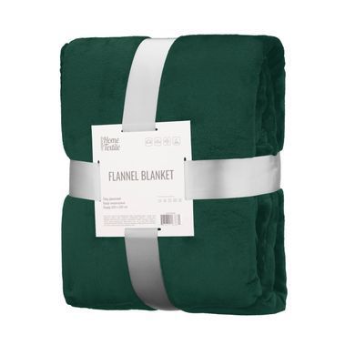 Плед Ardesto Flannel 200х220см, 100% полиэстер, изумрудный.