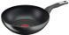 Сковорода Tefal Unlimited ВОК, 28см, покриття Titanium Extra, алюм., індукція, Thermo-Spot, чорний