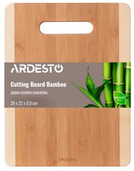 Доска кухонная Ardesto Midori, 28*22*0.9 см, бамбук