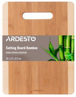 Дошка кухонна Ardesto Midori, 28*22*0.9 см, бамбук