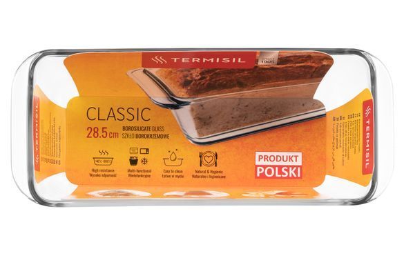 Форма для кекса Termisil, прямоугольная 28,8*12*7,6 см