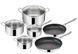 Набор посуды Tefal Jamie Oliver Cook's Direct, 10 предметов, нерж.