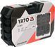 Набор отверточных насадок ударных YATO : TORX/HEX до квадратов 1/2", 3/4", 12 элем.. [5]