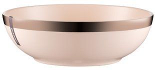 Салатник Ardesto Liguria Cream, 22см, кераміка, кремовий
