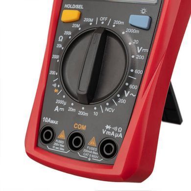 Мультиметр цифровой CAT II - 300 В / CAT I - 600 В INTERTOOL MD-0001