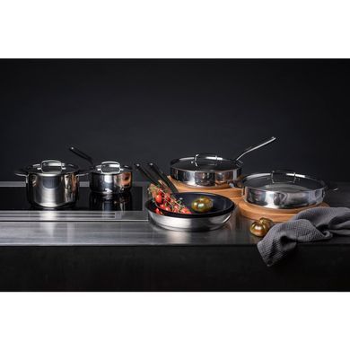 Сковорода Fiskars All Steel, 26см, покриття Сeratec, нерж.сталь, індукція