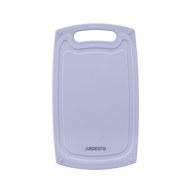 Дошка кухонна Ardesto Gemini, 40х24.5х0.9см, пластик, сірий