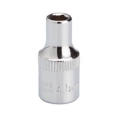 Головка шестигранна 1/4", 4.5 мм, Cr-V&nbsp;STORM INTERTOOL ET-0433