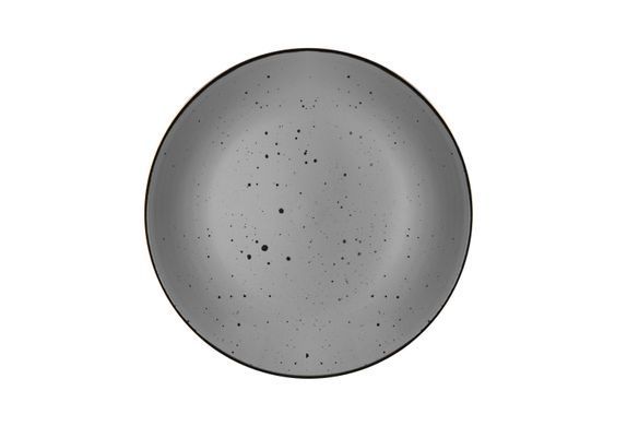 Тарелка десертная Ardesto Bagheria Grey, 19см, керамика, серый