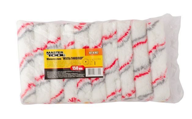 Минивалик MASTERTOOL Мультиколор 15х150х11 мм d 6 мм 92-4702