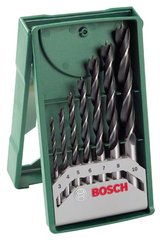 Сверла по дереву Bosch Mini-X-Line набор 7 шт, 3, 4, 5, 6, 7, 8, 10 мм