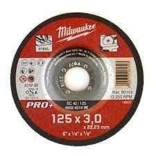 Диск відрізний по металу MILWAUKEE, SC 41/125х3 PRO+, діаметр 125мм
