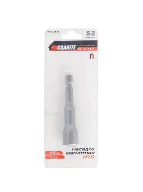 Насадка магнітна GRANITE Н10х65 мм S2 1 шт 10-10-650