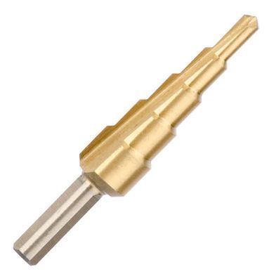 Свердел ступінчастий по металу 4-12 мм INTERTOOL SD-5812