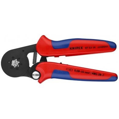 Інструмент для обтиску контактних гільз з автоналаштуванням KNIPEX 97 53 14