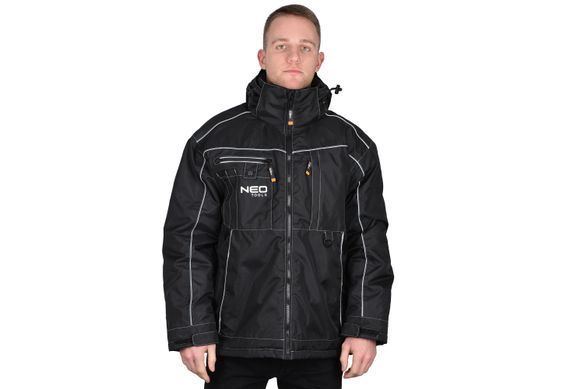 Куртка рабочая Neo Tools Oxford, размер S(48), зимняя, водостойкая, светоотражающие элементы