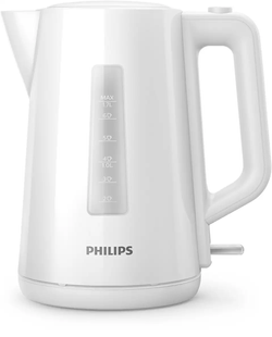 Електрочайник Philips Series 3000, 1,5л, пластик, білий