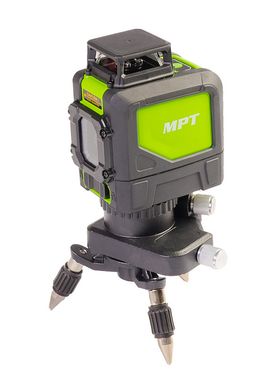 Рівень лазерний MPT PROFI H360+V 2 лазерні головки GREEN 0.3 мм/м 45 м тринога сумка MLL505