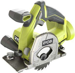 Пила дискова, RYOBI ONE+ R18MMS-0, універсальна, диск 85 мм, 1.9 кг (без АКБ і ЗУ)