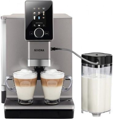 Кофемашина NIVONA CafeRomatica, 2,2л, зерно+молотая, автомат.капуч, авторецепт.-9, серебристый