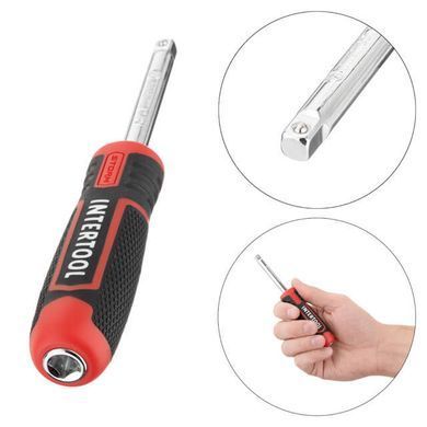 Набор инструментов 73 ед. STORM, 1/2", 1/4", Сr-V INTERTOOL ET-8073
