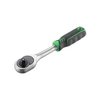 Рукоятка с храповым механизмом на 72 зуба 1/4", Cr-v. INTERTOOL HT-2124