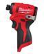Шуруповерт ударний акумуляторний безщітковий 1/4'' HEX MILWAUKEE, M12 BLIDRC-0, 124Нм (каркас, кліпса для ременя, картонне пакув
