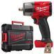 Гайковерт акумуляторний безщітковий 1/2'' MILWAUKEE, M18 FMTIW2F12-0Х, 881Нм, з кільцем (каркас, кліпса для реміня, HDкейс)