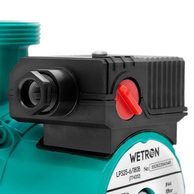 Насос циркуляционный 100Вт Hmax 6м Qmax 50л/мин &Oslash;1 1/2" 180мм &Oslash;1 WETRON LР325&ndash;4/180С (774332)