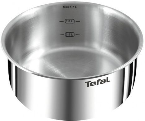 Набор посуды Tefal Ingenio Emotion, сменная ручка, 10 предметов, нержавеющая сталь, бакелит, пластик, силикон, стекло