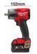 Гайкокрут акумуляторний безщітковий MILWAUKEE 1/2" (881 Нм) M18 FMTIW2F12-502X, з фрикційним кільцем, (+ заряд.пристрій, 2 акуму