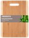 Доска кухонная Ardesto Midori, 40*30*0.9 см, бамбук.