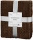 Плед Ardesto Jacquard Braid 160х200см, 100% полиэстер, коричневый