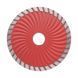 Диск отрезной по камню&nbsp;TURBO&nbsp;алмазный, 115 мм, 22-24% INTERTOOL CT-2006