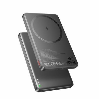 Повербанк (Power Bank) Hoco 5000mAh Q26 Joy PD20W сірий металік