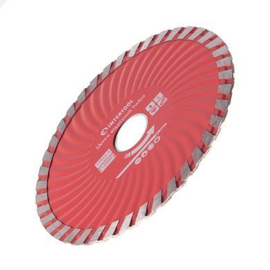 Диск отрезной по камню TURBO&nbsp;алмазный, 125 мм, 22-24% INTERTOOL CT-2007