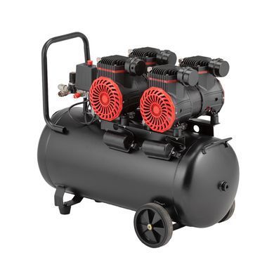 Компрессор 50 л, 2x1.1кВт, 220В, 8атм INTERTOOL PT-0030