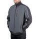 Куртка SOFTSHELL темно сіро-чорна, тришарова, тканина - стрейч 300 GSM 100D, з водо- і&nbsp;вітрозахистом,&nbsp;розмір XXL INTERTOOL SP-3135