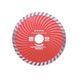 Диск отрезной по камню TURBO&nbsp;алмазный, 125 мм, 22-24% INTERTOOL CT-2007