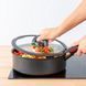 Крышка Tefal Ingenio 18см, стекло, силикон, прозрачно-черный